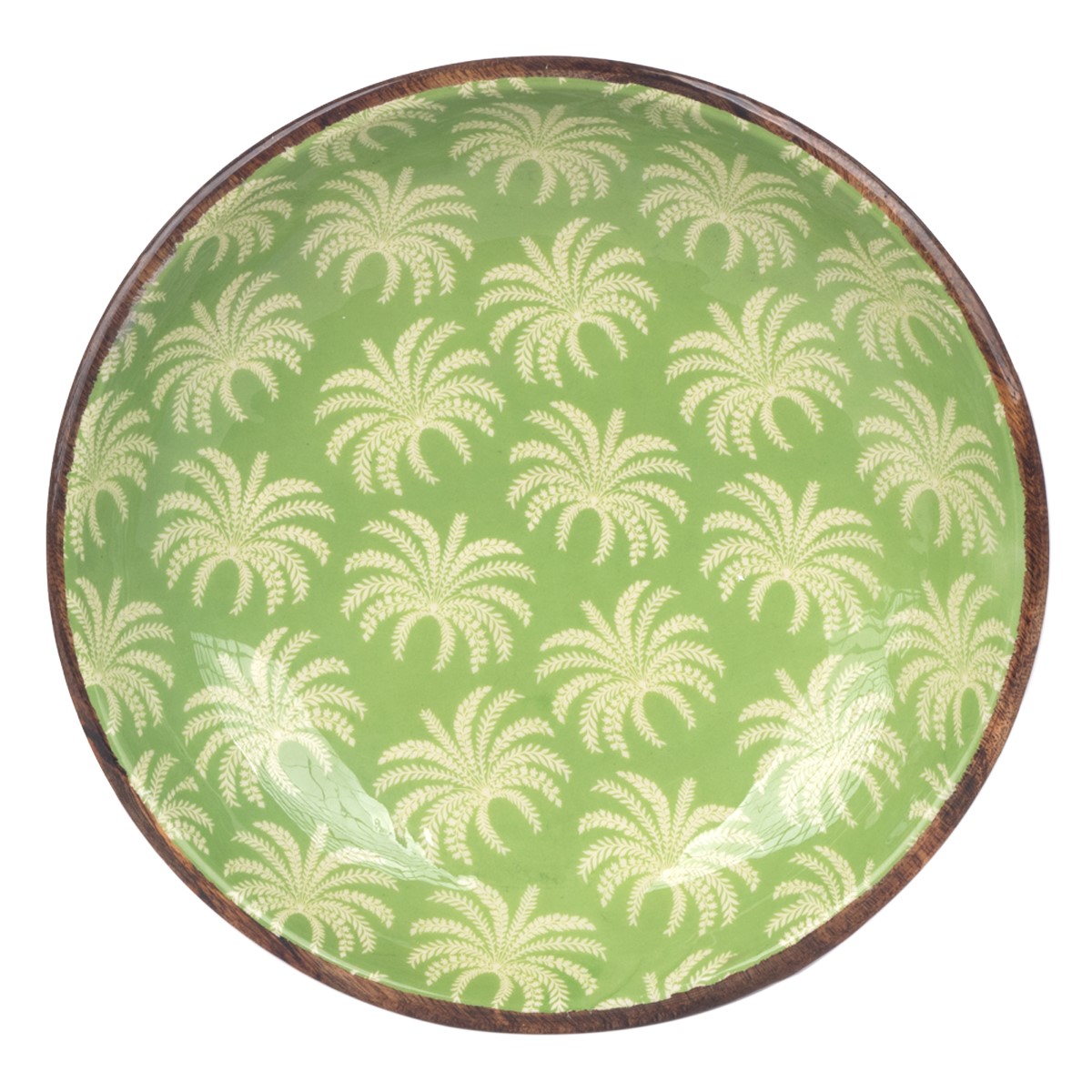 Kom met palmmotief 30 × 30 × 7 cm, artikel 39000 - Afbeelding 3